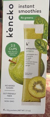 Instant smoothies