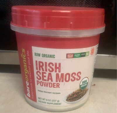 Irish sea moss powder