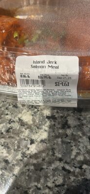 Island Jerk Salmon Meal