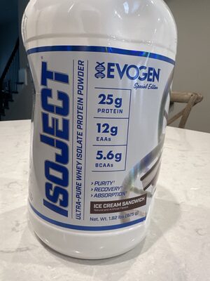 Isoject Ice Cream Sandwich Protein