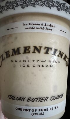 Italian Butter Cookie Ice Cream