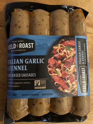 ITALIAN GARLIC & FENNEL PLANT-BASED SAUSAGES