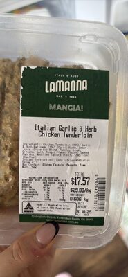 Italian Garlic & Herb Chicken Tenderloin