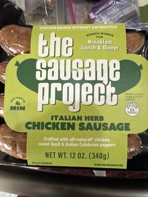 Italian Herb Chicken Sausage