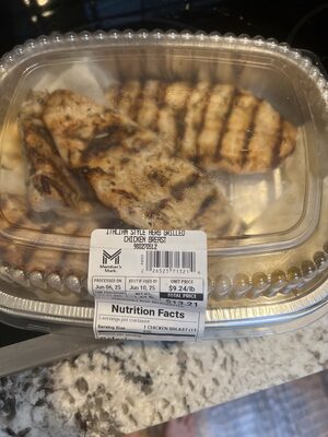 Italian Herb Grilled Chicken Breast