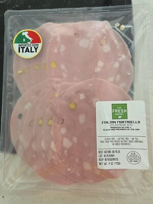 Italian Mortadella With Pistachio Nuts