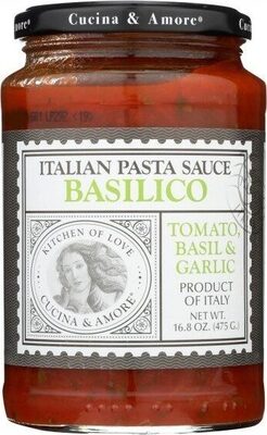 Italian Pasta Sauce Basilico