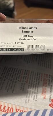 Italian Salami Sampler