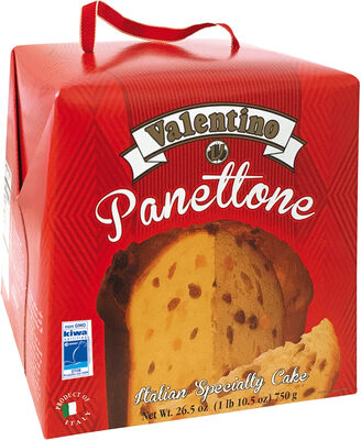 Italian specialty cake with raisins