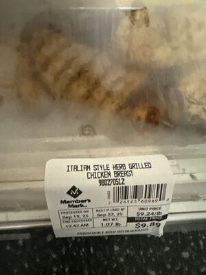 Italian Style Herb Grilled Chicken