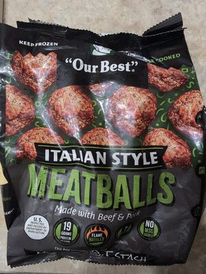 Italian Style Meatballs