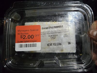 Italian Style Pinwheels