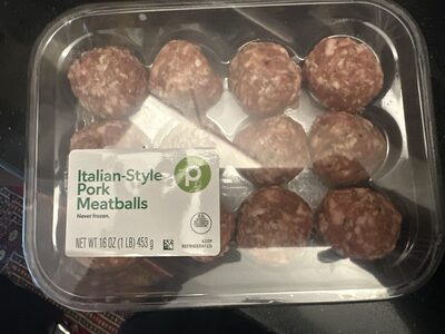 Italian-Style Pork Meatballs