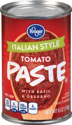 Italian style tomato paste
