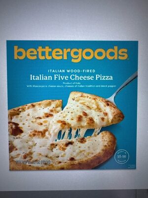 Italian Wood-Fired Five Cheese Pizza, 15.6 oz (Frozen)