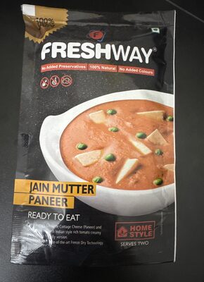 Jain Mutter Paneer