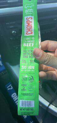 Jalapeño Beef Stick