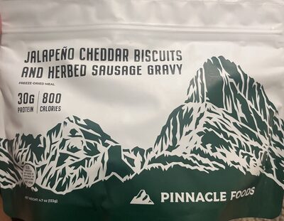 Jalapeño Cheddar Biscuits & Herbed Sausage Gravy