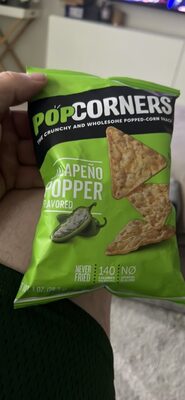 Jalapeño Popper Flavored Popped-Corn Snack