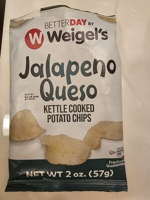 Jalapeño Queso Kettle Cooked Potato Chips
