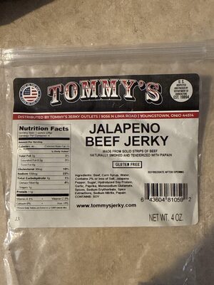 Jalepeño Beef Jerky