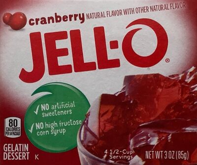 Jello - Cranberry