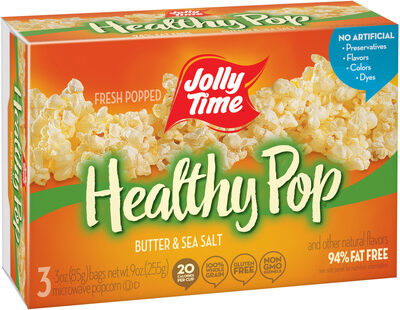 Jolly time, healthy pop butter