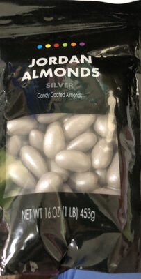 Jordan Almonds Silver