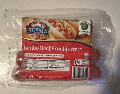 Jumbo Beef Frankfurters
