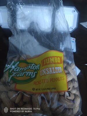 Jumbo Unsalted Roasted Peanut
