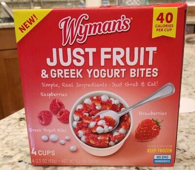 Just Fruit & Greek Yogurt Bites