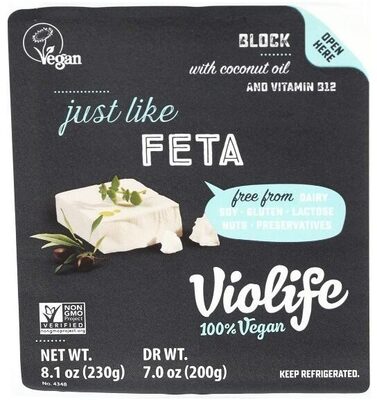Just Like Feta Cheese Alternative Block