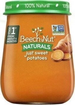 Just Sweet Potatoes Baby Food