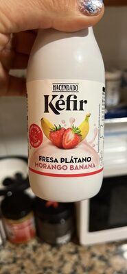 Kéfir Fresa Plátano Morango Banana