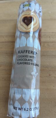 Kafferep Cookies With Chocolate Flavored Filling