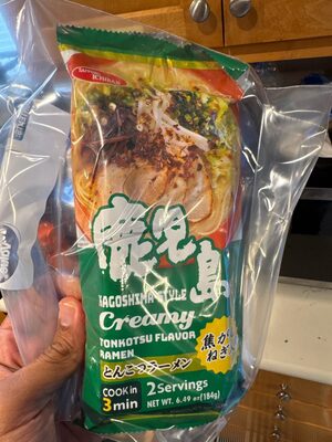 Kagoshima-Style Creamy Tonkatsu Flavor Ramen