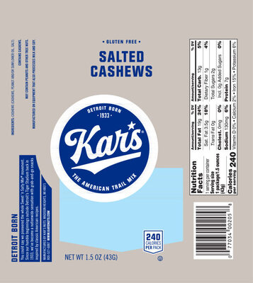 Kar's salted trail mix