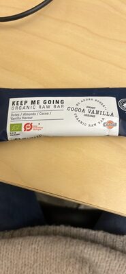 KEEP ME GOING ORGANIC RAW BAR