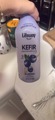 KEFIR cultured lowfat milk BLUEBERRY