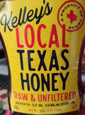 Kelley's Local Texas Honey Raw & Unfiltered