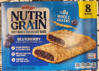 Kellog's Nutrigrain Blueberry