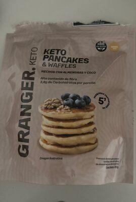 Keto pancakes y waffles