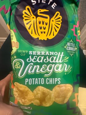 Kettle Cooked Chips Sea Salt & Vinegar