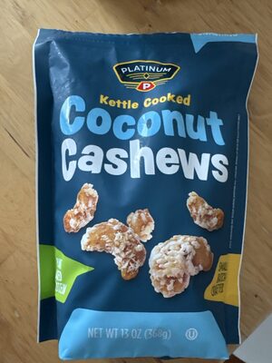 Kettle Cooked Coconut Cashews
