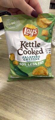 Kettle Cooked Jalapeño Cheddar Flavored Potato Chips