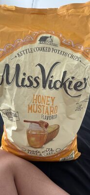 Kettle Cooked Potato Chips Honey Mustard Flavored