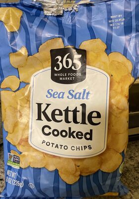 Kettle Cooked Potato Chips - Sea Salt