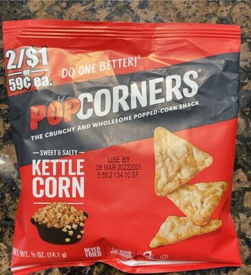 Kettle Popped-Corn Snacks Sweet & Salty