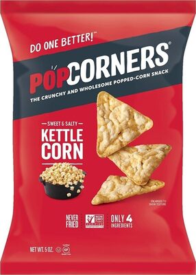 Kettle Popped-Corn Snacks Sweet & Salty