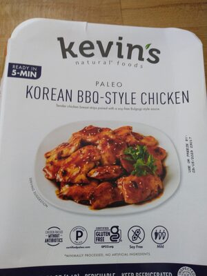 kevins korean bbq style chicken